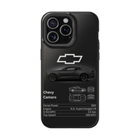 Chevy Camaro Impact-Resistant Phone Case Iphone 15