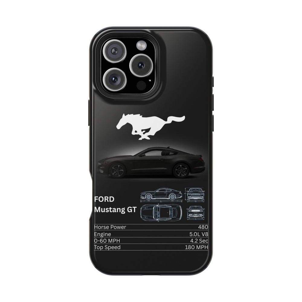 Ford Mustang GT Impact-Resistant Phone Case