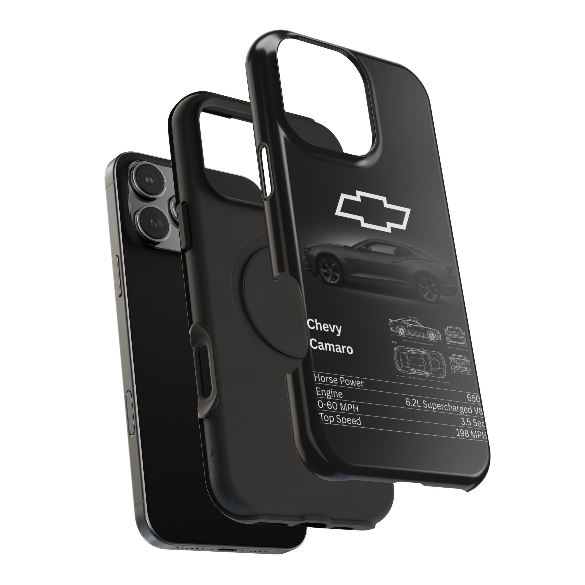 Chevy Camaro Impact-Resistant Phone Case