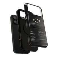 Chevy Camaro Impact-Resistant Phone Case iPhone 17